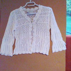 Veste à crochet